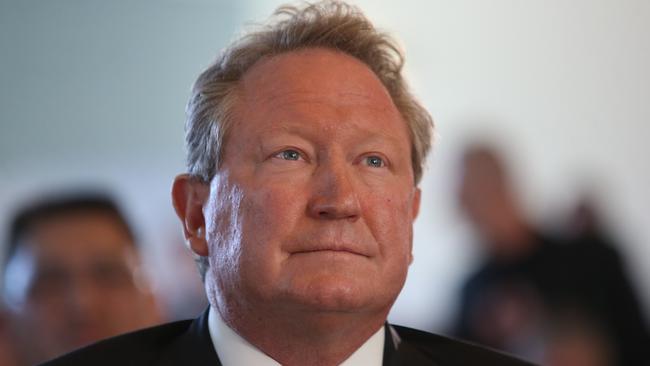 Andrew Forrest. Picture: Kym Smith