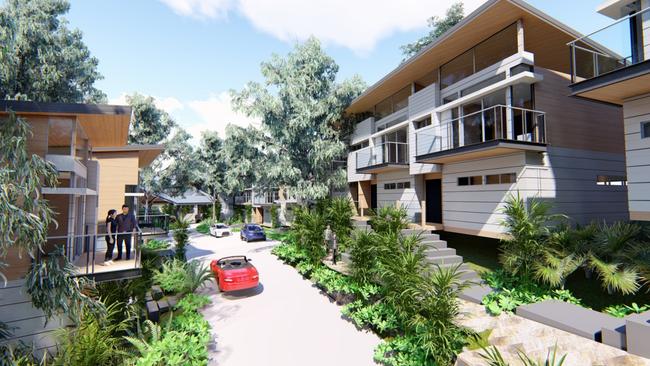 Developer New Land Cairns has received six extensions from Cairns Regional Council as it persists in trying to get approval for a Wellness Centre at 46-50 Buckley St, Yorkeys Knob. Picture: supplied.