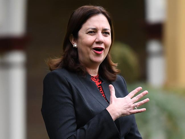 Queensland Premier Annastacia Palaszczuk.