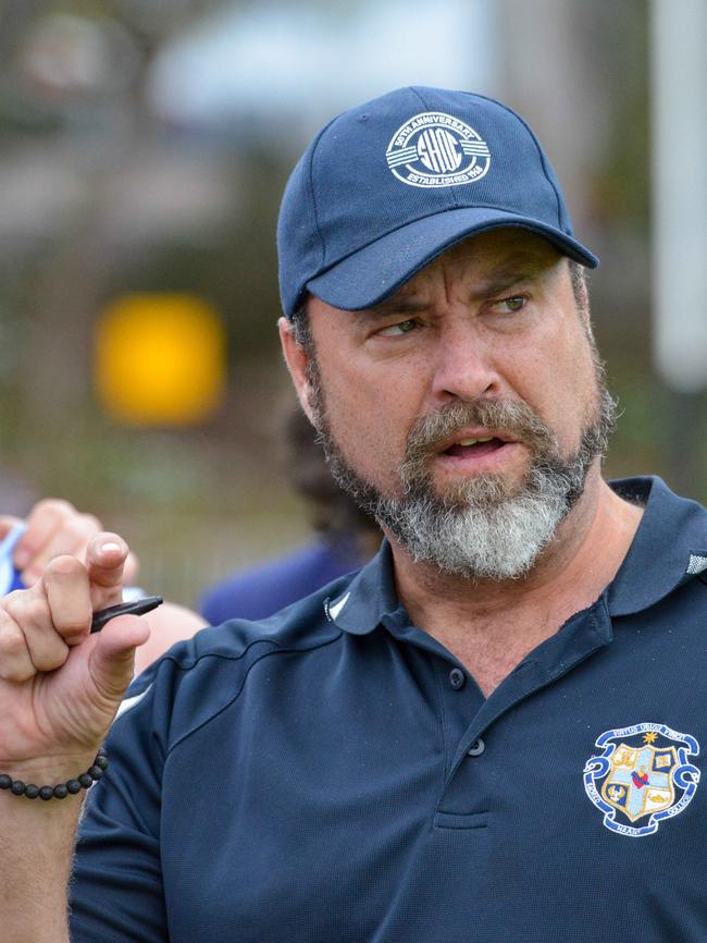 Sacred Heart coach Jon Symonds. Picture: Brenton Edwards