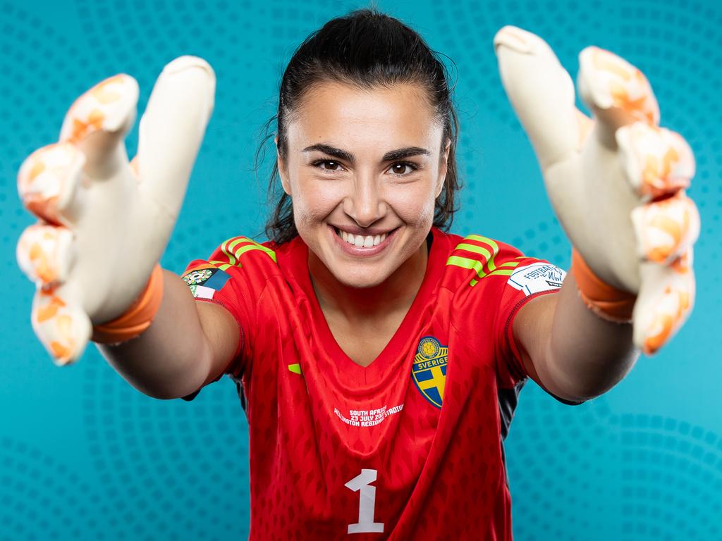 Zecira Musovic, Sweden goalkeeper, Women’s World Cup 2023 Backup