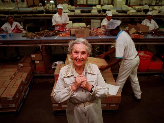 Matriarch Valerie Lea at Kogarah, in 1998.