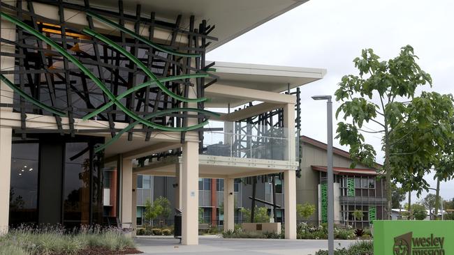 The Geebung aged-care home opened barely a year ago. Picture: AAP/Steve Pohlner