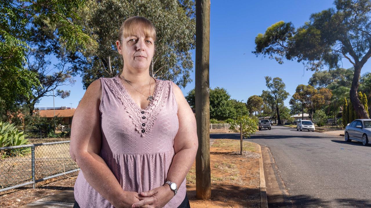 Neighbour Cynthia, 45 from Elizabeth Vale, said she was disheartened that the home’s owner, and her four children, were left with nothing. Picture: NCA NewsWire / Ben Clark