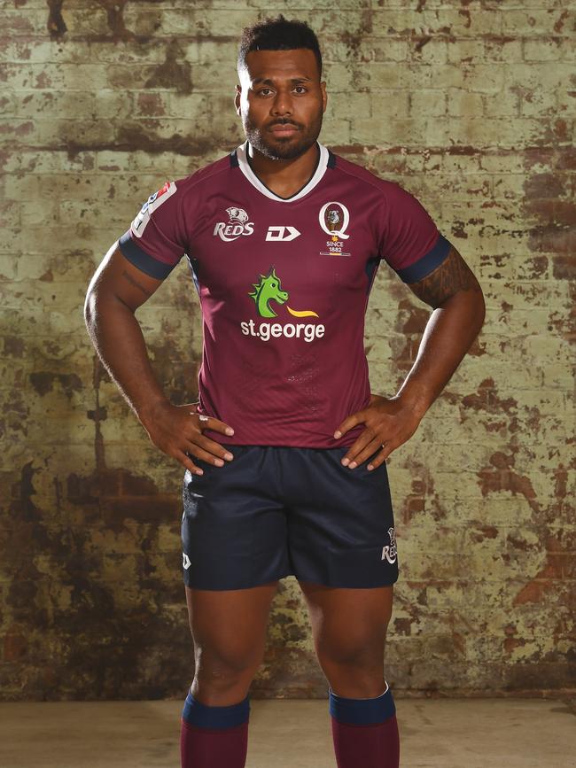 You’ve got to respect the jersey, as Samu Kerevi does. Picture: AAP