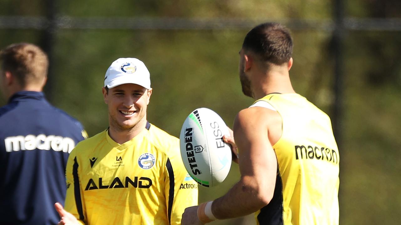 Mitchell Moses has cleared concussion protocols and will play. Picture: Mark Kolbe/Getty Images