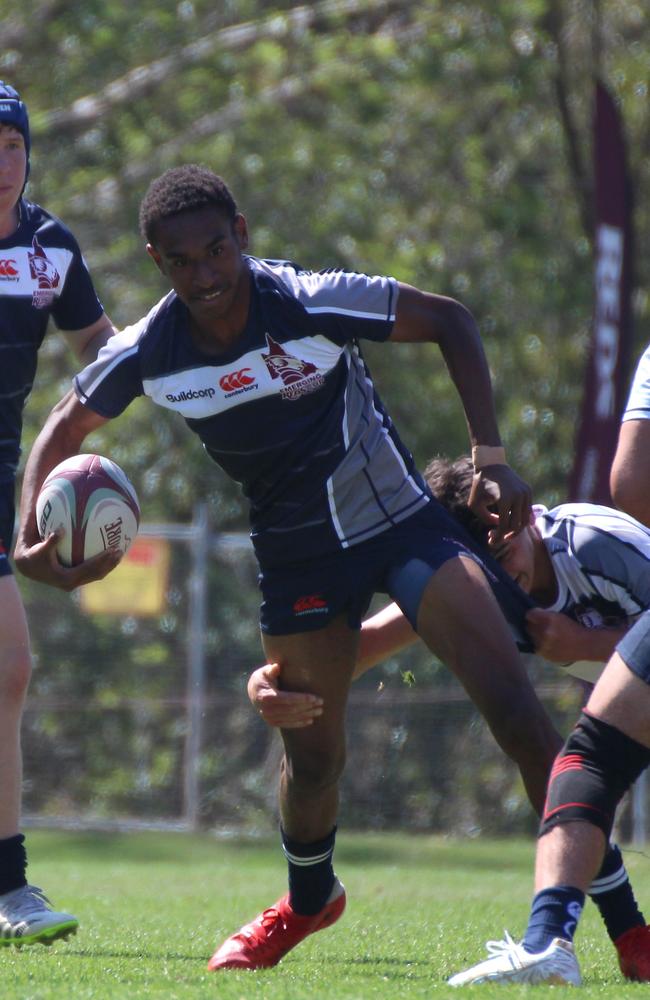 Emerging Reds Cup day one action between Brisbane White and Regional Queensland in the Under 15s.