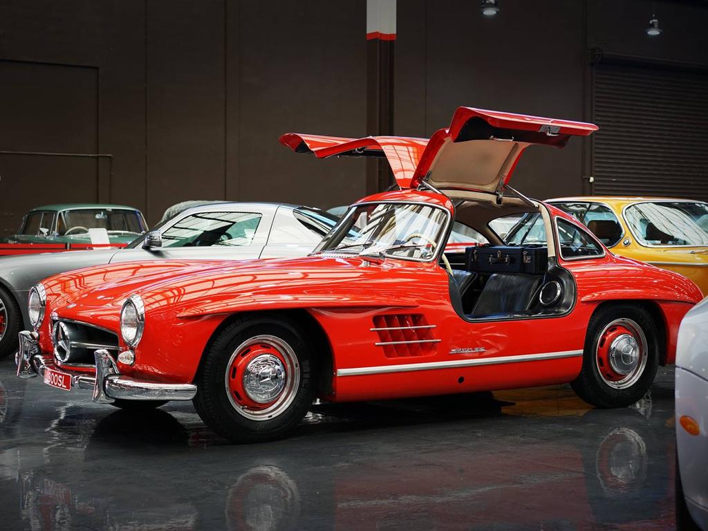 1955 Mercedes 300SL Gullwing at Gosford Classic Car Museum. Picture: Supplied