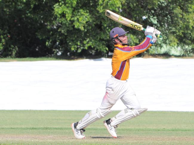 Henry Lau, pictured playing for the CQ Centurions, has been in solid form in Rockhampton Cricket’s Division 1 competition.