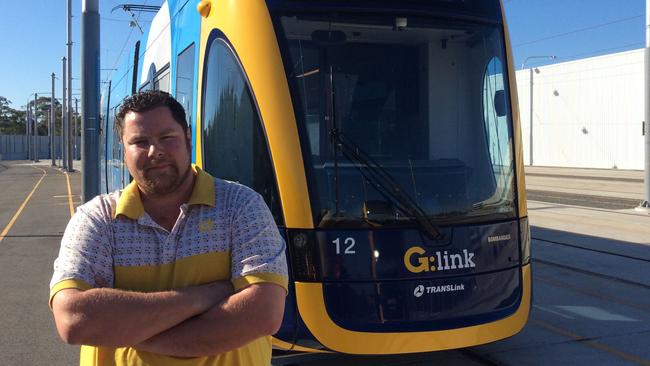 GoldlinQ tram driver David Schefe was saved from unemployment when he ...