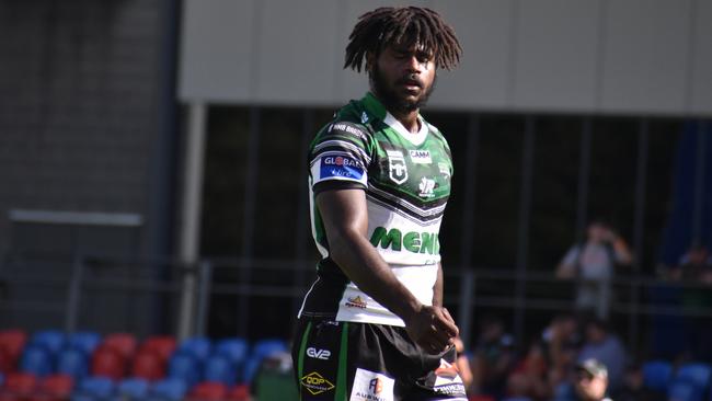 Meninga Cup semi-final action between the Ipswich Jets and Townsville Blackhawks. Saturday April 15, 2023.