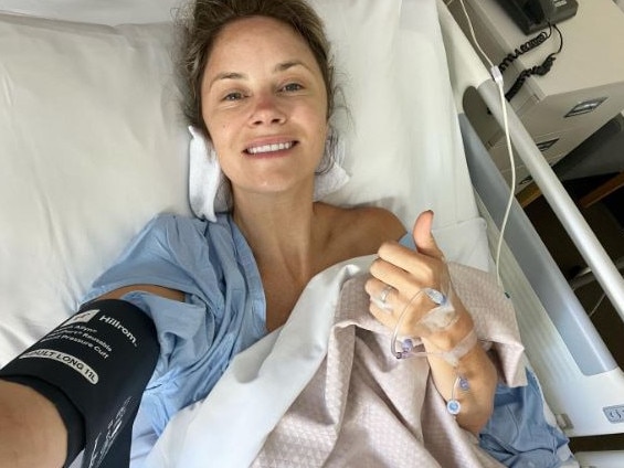 Christie has undergone multiple surgeries to treat her endometriosis. Picture: Christie Whelan Browne/Instagram