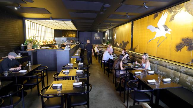 Japanese-focused newcomer Hideki opened in November in Burnett Lane. Photo Steve Pohlner