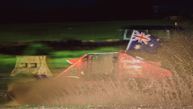 Jeff Gale, in “Bent Az” in 2019, has been a part of Top End Mud Racing since its inception. Picture: Glenn Campbell.