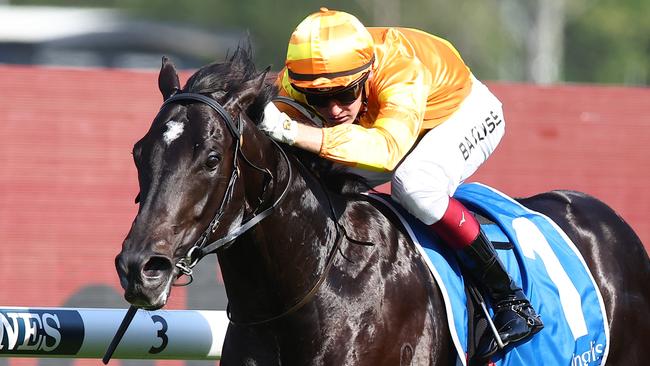 Inglis Golden Gift winner, Shangri La Express, will trial at Rosehill on Monday. Picture: Getty Images)