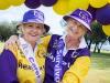 Cancer Council purple and yello ladies