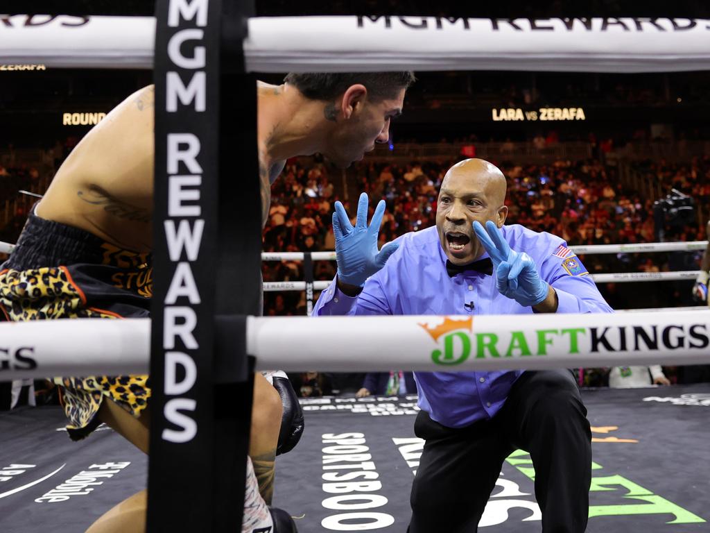 Zerafa was KO’d by Erislandy Lara. Picture: Getty Images