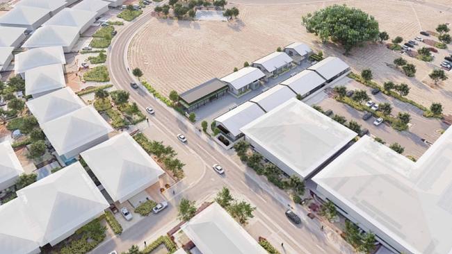 The proposed development will be at 2-4 Heathersay Ave, Aldinga Beach. Picture: Section Six Architects