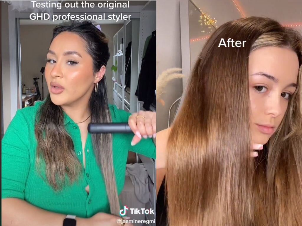 Slash 20 per cent off ghd hair tools at Adore Beauty. Picture: TikTok