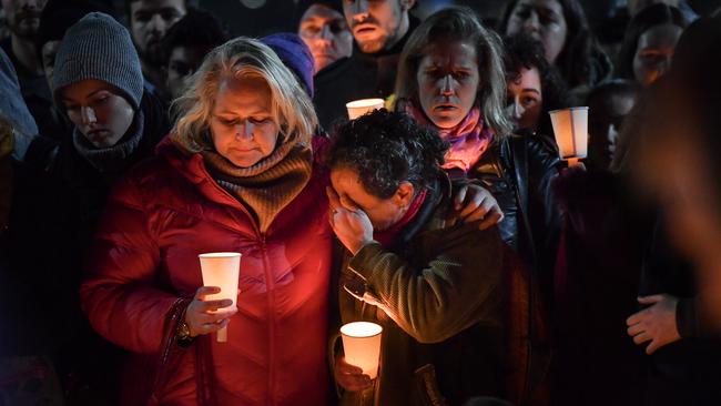 The Reclaim Princes Park vigil for Eurydice Dixon in Carlton drew 10,000 people. (Pic: Jason Edwards)