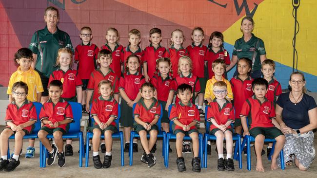 Northview State School Prep F Teacher: Ms Lesley Fuller, Teacher Aide: Mrs Debbie Winner, SEP Teacher Aide: Mrs Julie Harris Back row: Mac, Harper, Charlie, Lane, Zeke, Delilah, Hunter Middle row: Tristan, Athea, Rhys, Karlee, Nyla, Riley, Jeb, Amarli, Ashton Front row: Henry, Jodeci, Ava, Koa, Tobias, Spencer, Isaiah Picture: Michaela Harlow.