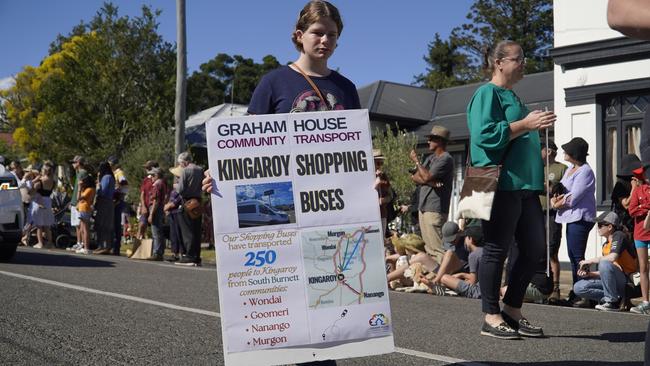 Graham House Community Transport in the Goomeri Pumpkin Festival parade 2024