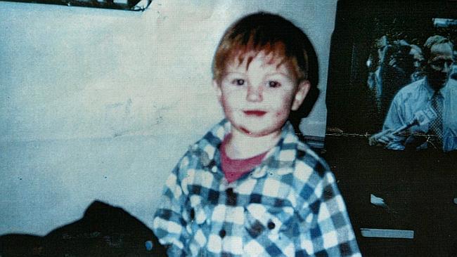 Murder victim Jaidyn Leskie about three weeks before he died.