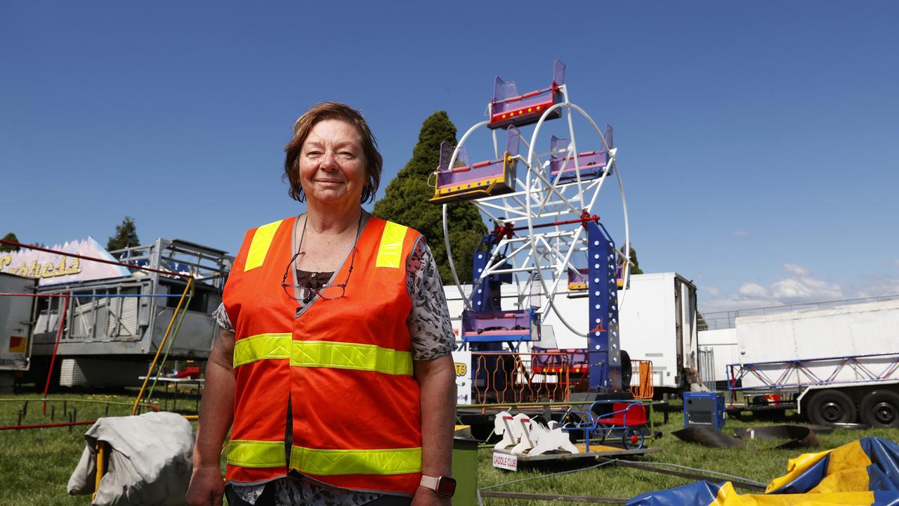 Dianne Alexander co-owner of B&amp;D Amusements of Beaconsfield. Preview to the Royal Hobart Show. Picture: Nikki Davis-Jones