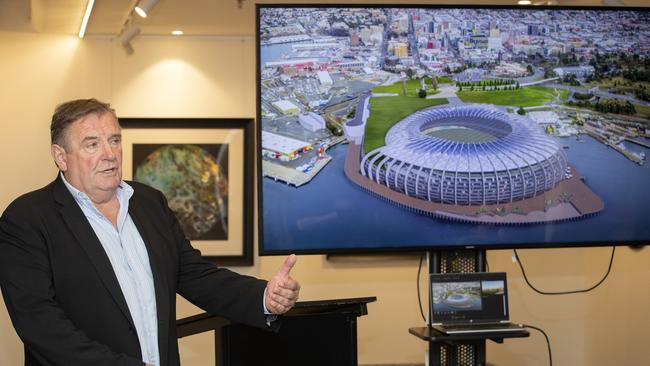 $2.3 billion precinct-scale urban renewal project, including roofed AFL stadium, for Hobart. Managing Director of Stadia Precinct Consortia Dean Coleman. Picture: Chris Kidd