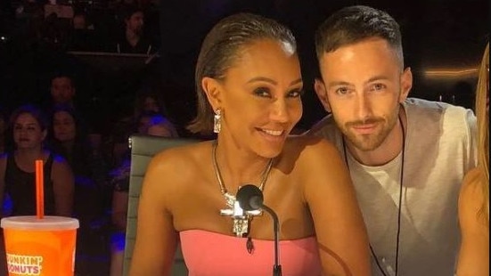 Mel B and hairdresser-turned-fiance Rory McPhee.