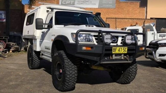 Police are searching for this 2004 Nissan Patrol which was stolen at gunpoint in Cronulla in June 2019. Picture: Supplied