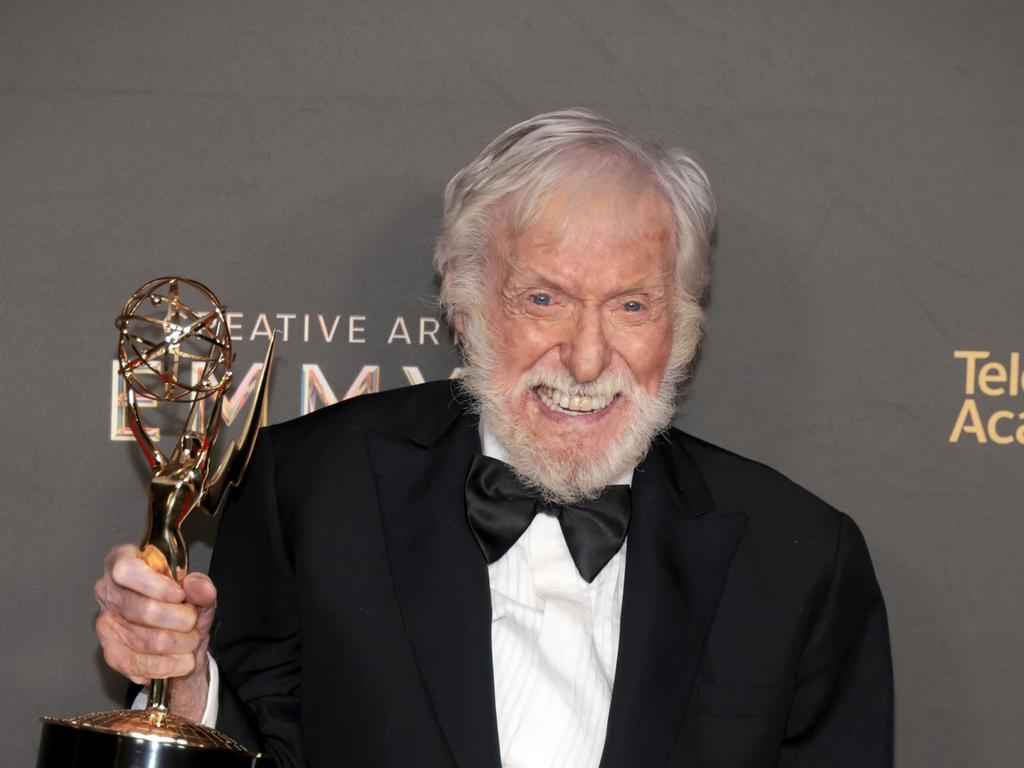 Dick Van Dyke, won the Emmy for Outstanding Variety Special (Pre-Recorded) last year. Picture: Getty Images