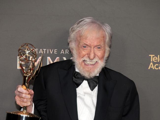 Dick Van Dyke, won the Emmy for Outstanding Variety Special (Pre-Recorded) last year. Picture: Getty Images