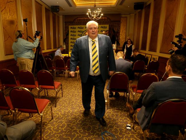 Clive Palmer first floated the Titanic II idea in 2012. Picture: AAP