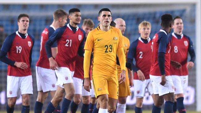 Not even the late appearance of Tomi Rogic helped the Socceroos.