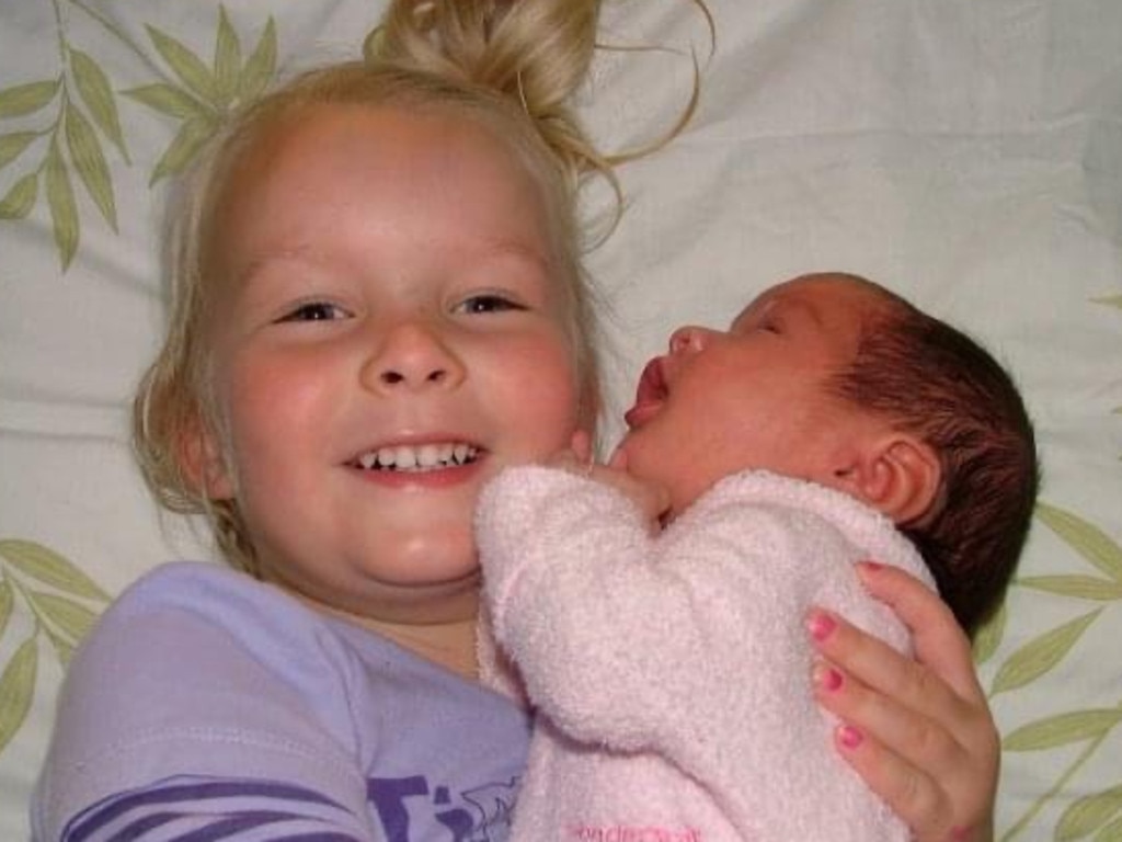 One time, Pippa Milthorpe remembers sacrificing herself to stop little sister Rose from being abused. Picture: Copyright news.com.au