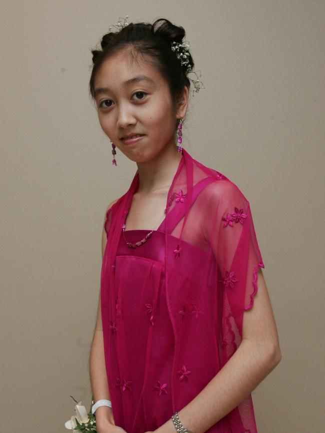 Emmanuel College formal at the Gold Coast International Hotel. Himeko Matsumoto. Reporter: Rick Morton