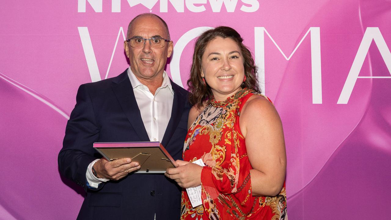 Monica Bugno Winner of Star Retail, Tourism and Hospitality Presented by Mindil Beach Casino Resort (Delaware North) at the 2025 NT NEWS Woman of the Year. Picture: Pema Tamang Pakhrin