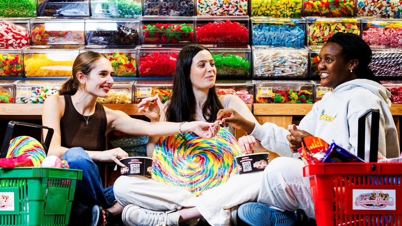 Tom’s Confectionary Warehouse has plenty of sweet treats to share. Picture: Aaron Francis/Herald Sun