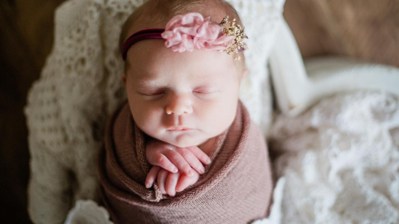 The Queensland Times Cutest Ipswich Summer Baby 2022 competition: “Lacey Jane born at Ipswich Hospital via emergency c-section.” Picture: Lillian Mae Photography