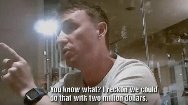 A video still of One Nation chief of staff, James Ashby from the documentary. Picture: Al Jazeera