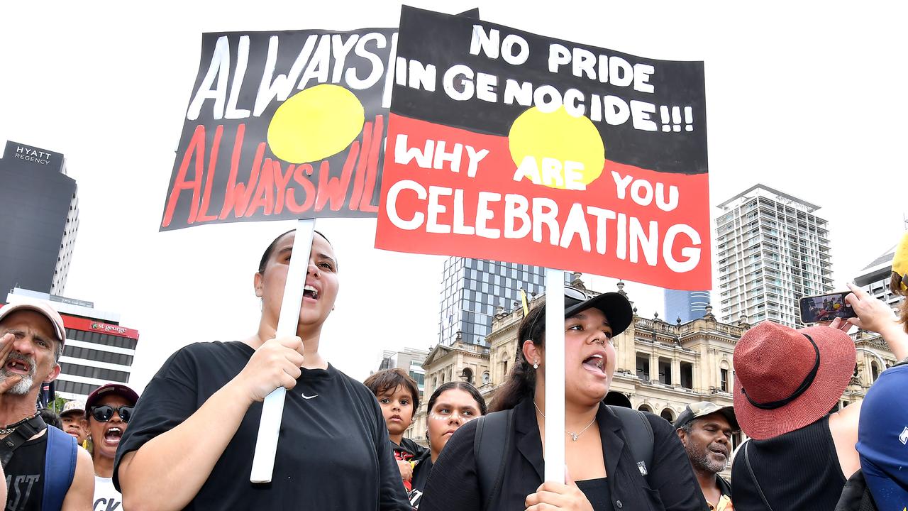 Brisbane Invasion Day Thousands gather in Brisbane’s CBD The Courier