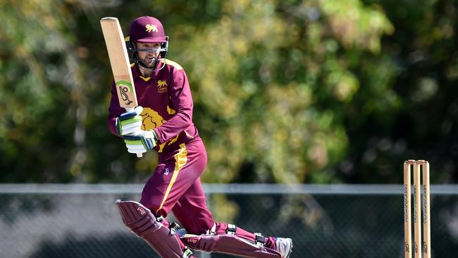 Jack Rudd posted his sixth Premier ton on Saturday. Picture: Steve Tanner