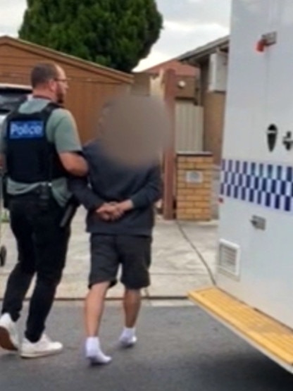 A 30-year-old Clayton South man was among those charged. Picture: Victoria Police.