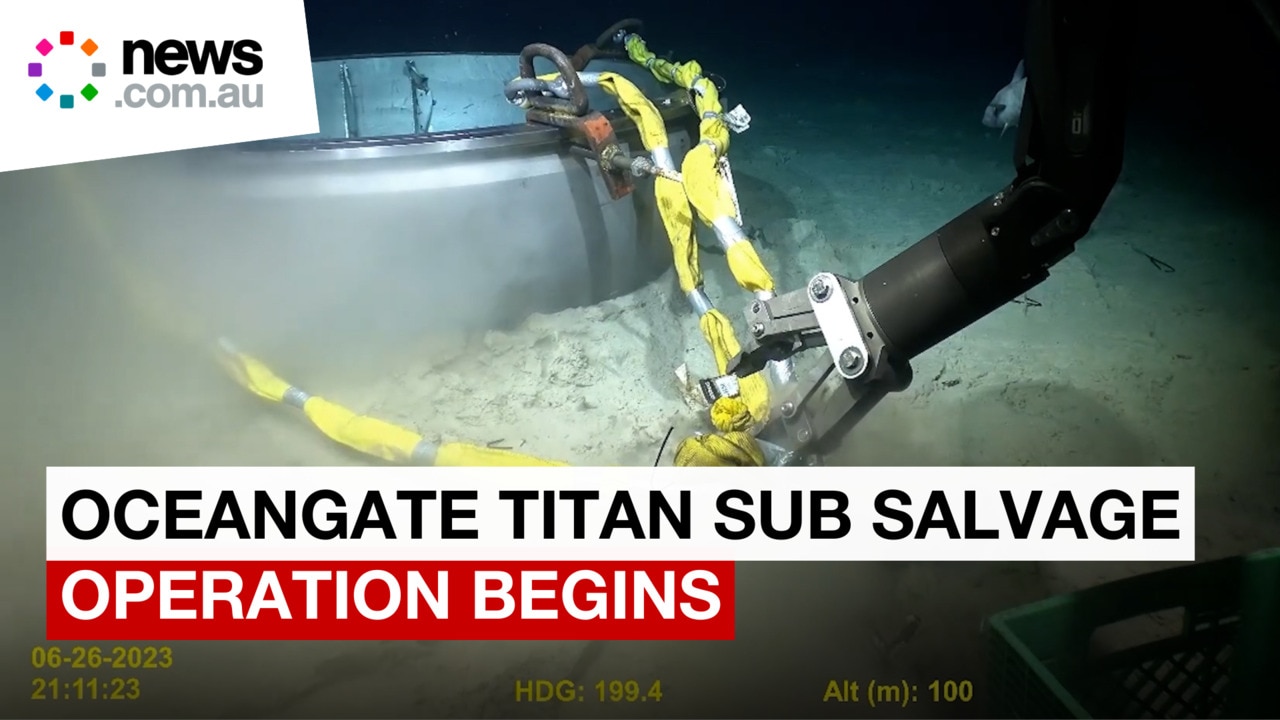 New footage of Titan sub released