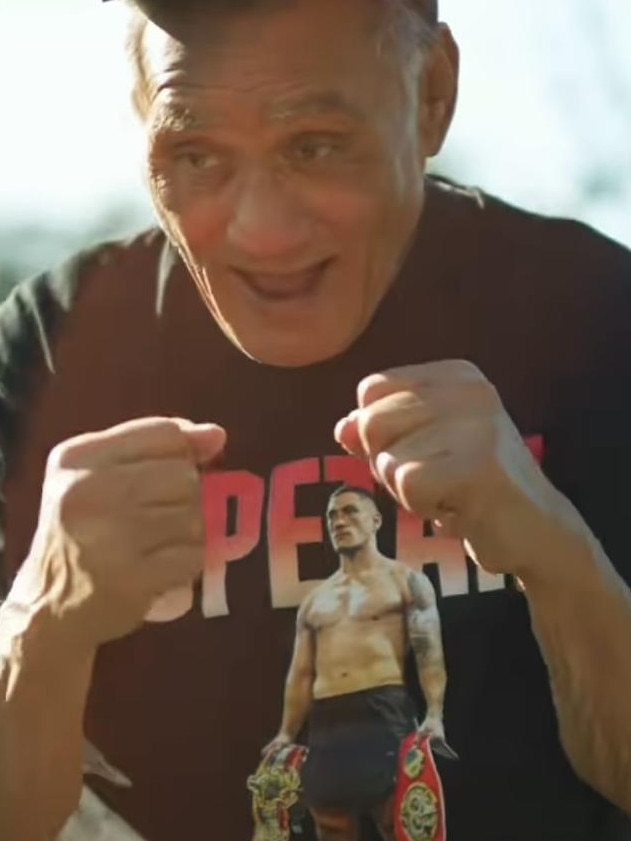 Billy Opetaia is battling dementia, but shadow boxes every day.