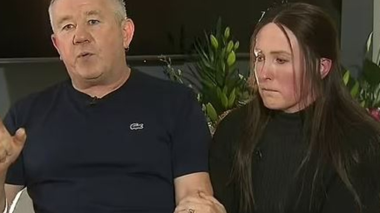 Darren and Nicola Gilbert were devastated at the way they found out about their 24-year-old son's death. Picture: 9 News