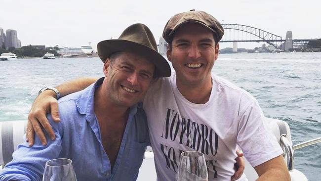 Lost boys … Karl Stefanovic and brother Peter Stefanovic were exposed after their Uber rant was revealed. Picture: Instagram