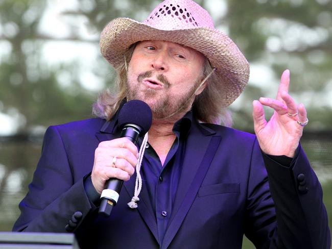 Barry Gibb is the only surviving member of the Bee Gees. Picture: Supplied