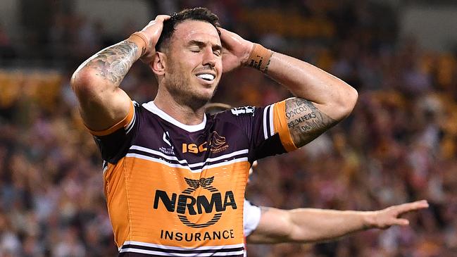 Darius Boyd is struggling this season for the Broncos. Picture: AAP